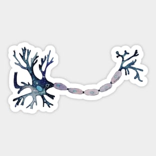 Neuron galaxy nerve cell Sticker